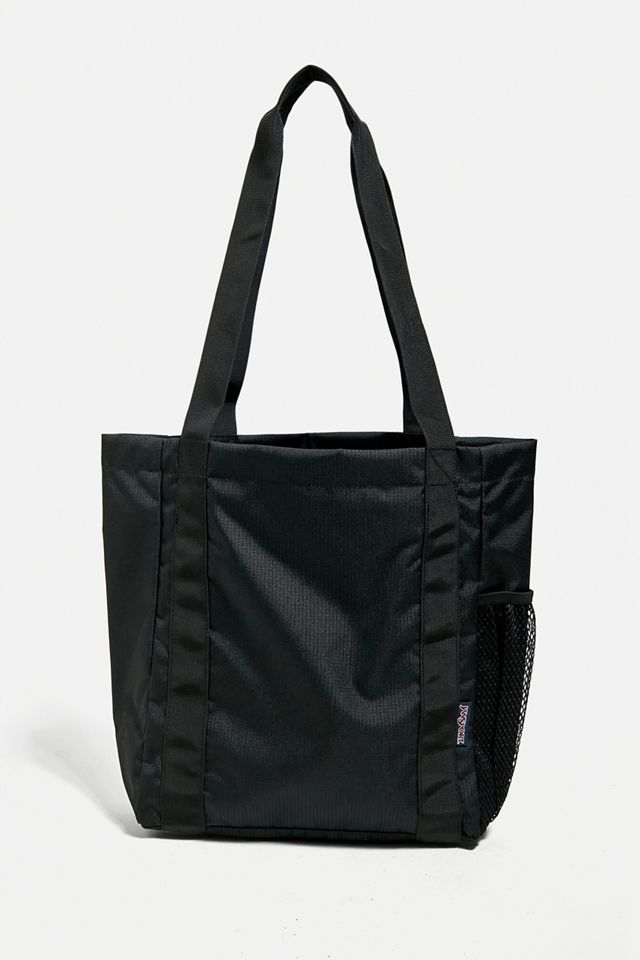 JanSport Black Shopper Tote Bag #3