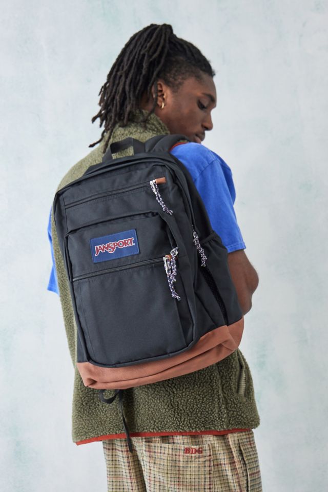 Black jansport cool student backpack best sale