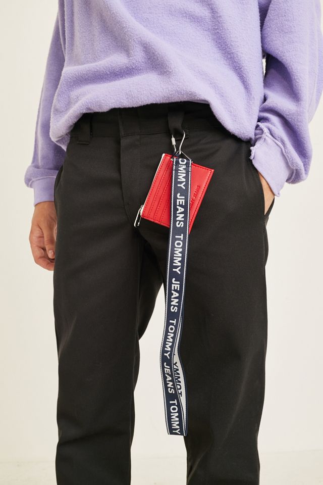 Tommy Jeans - Portefeuille porte-cartes avec bande à logo rouge  #1