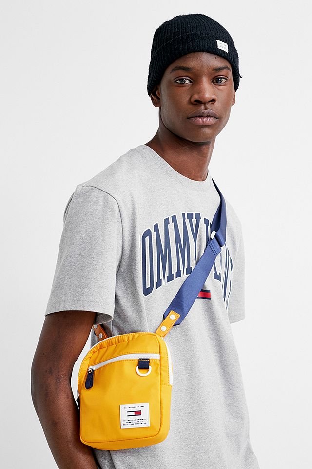 Tommy Jeans Urban Tech Yellow Reporter Bag | Urban Outfitters UK