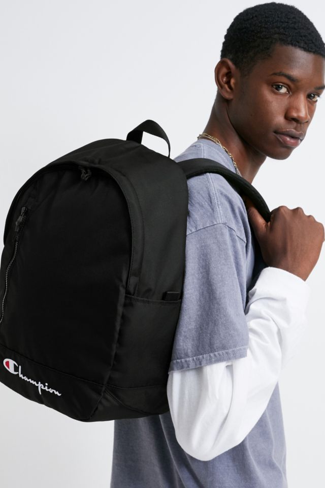 Black cheap backpack champion