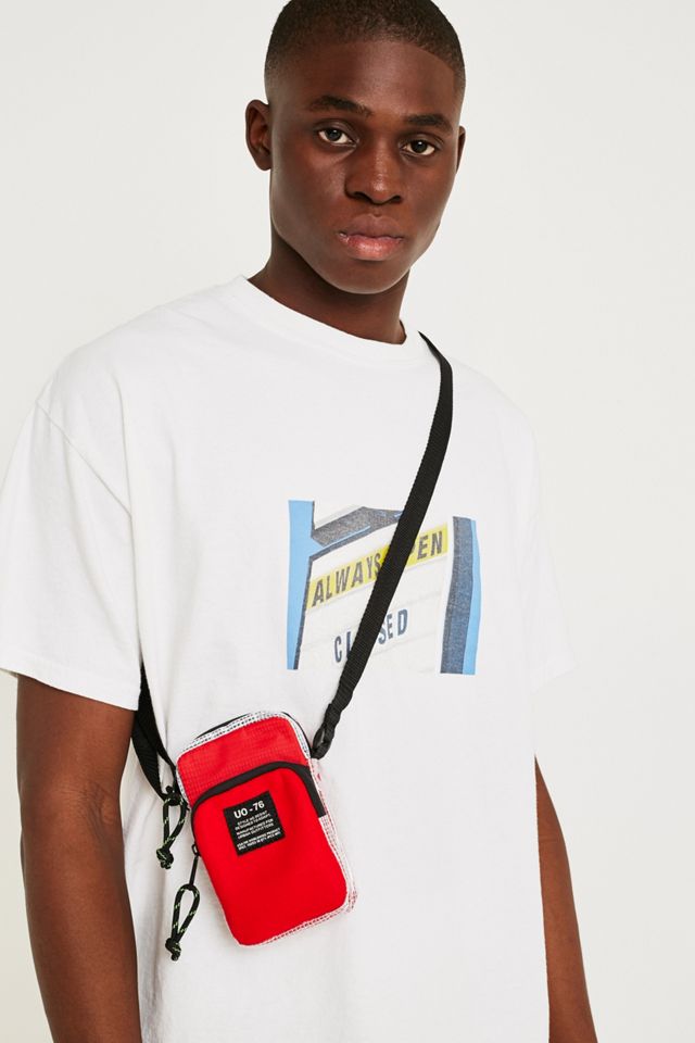 UO Mini Red Cross Body Bag #1