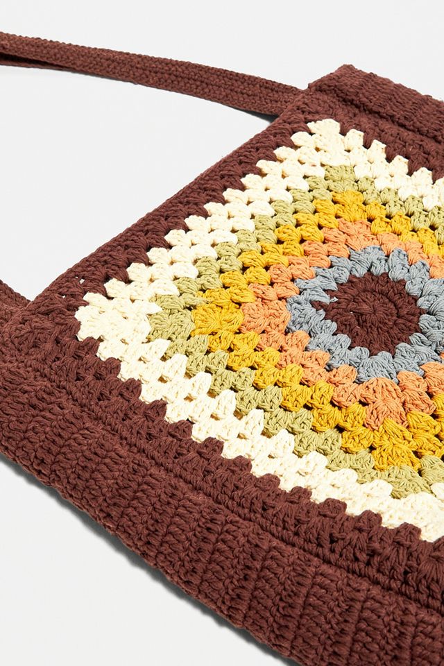 Large Macrame Tote Bag #1
