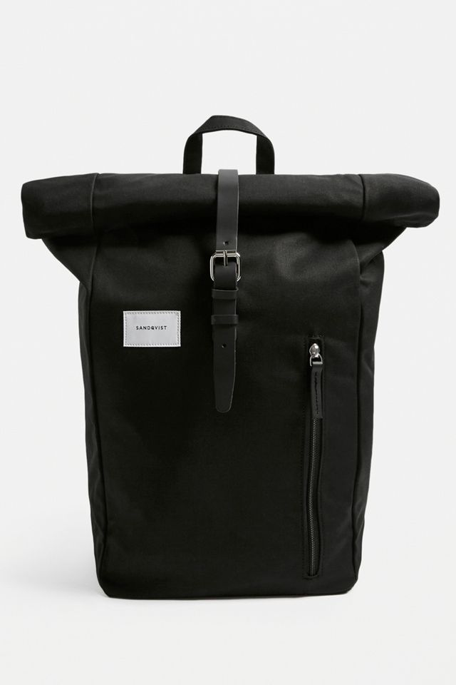 Sandqvist - Sac à dos Dante à rouler noir #1