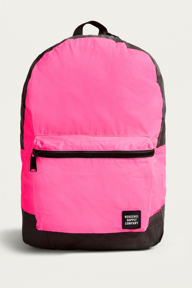 Herschel Supply Co. Neon Pink 3M Packable Daypack Backpack | Urban  Outfitters UK