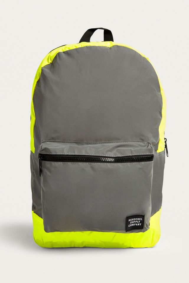 Herschel Supply Co. Neon Yellow 3M Packable Daypack Backpack #2