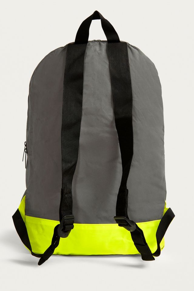 Herschel Supply Co. Neon Yellow 3M Packable Daypack Backpack #5