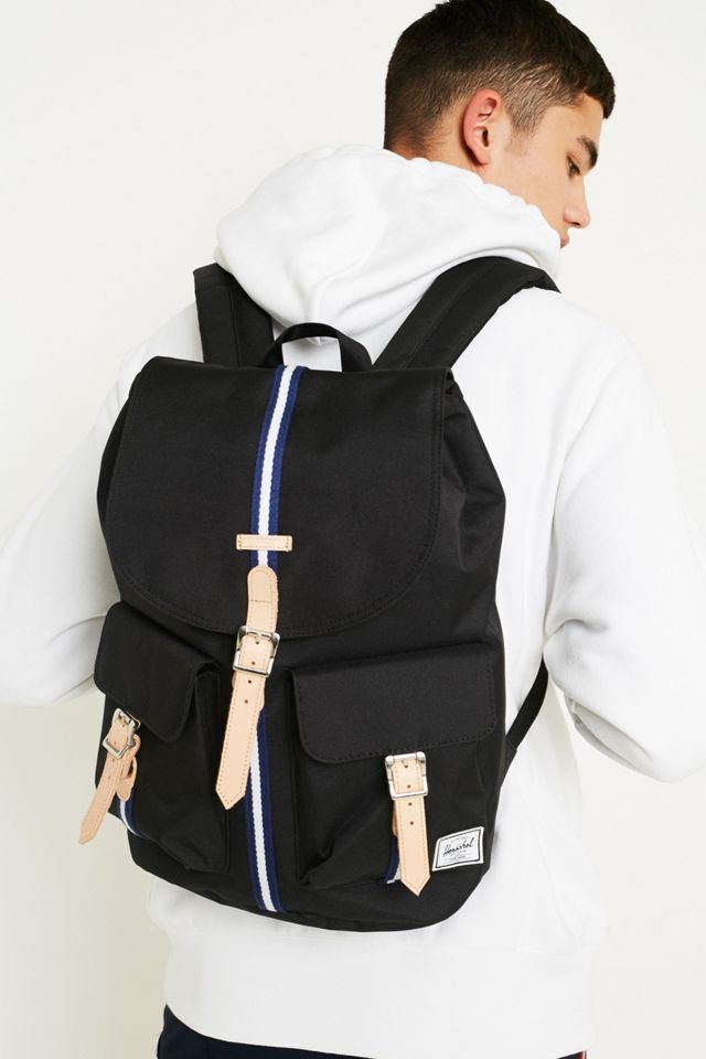 Herschel Supply Co. Dawson Offset Black and Blue Backpack #1