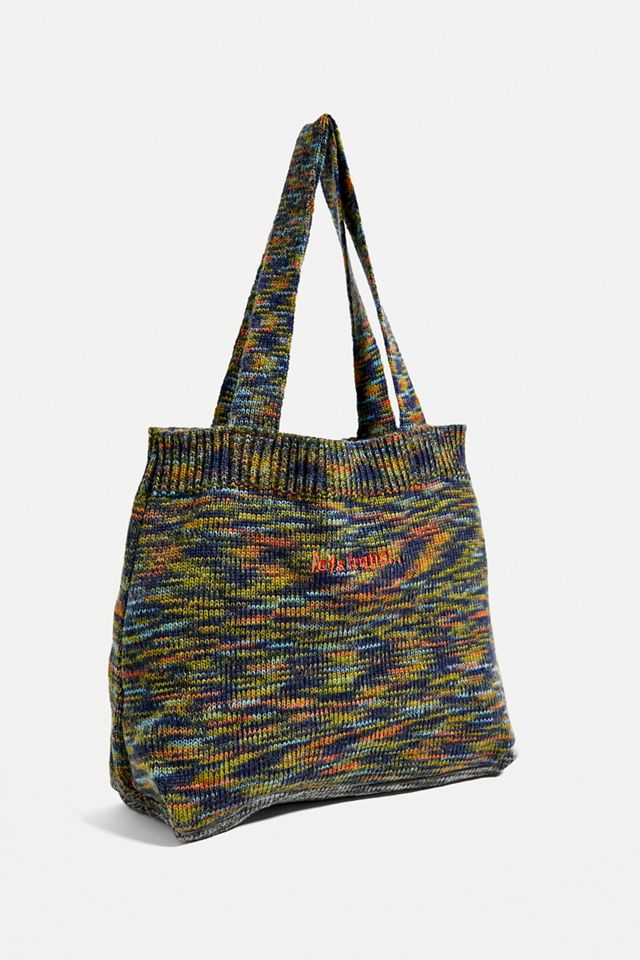 iets frans... – Tragetasche aus Strick im Spacedye-Look #3