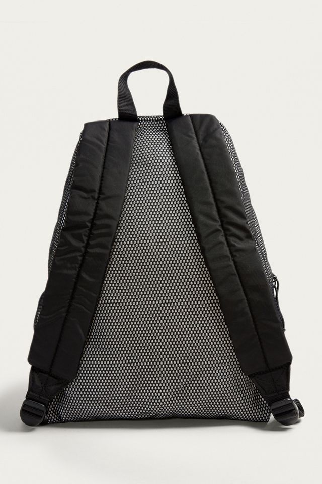 Eastpak Padded Pak'R Black Mesh Backpack #4