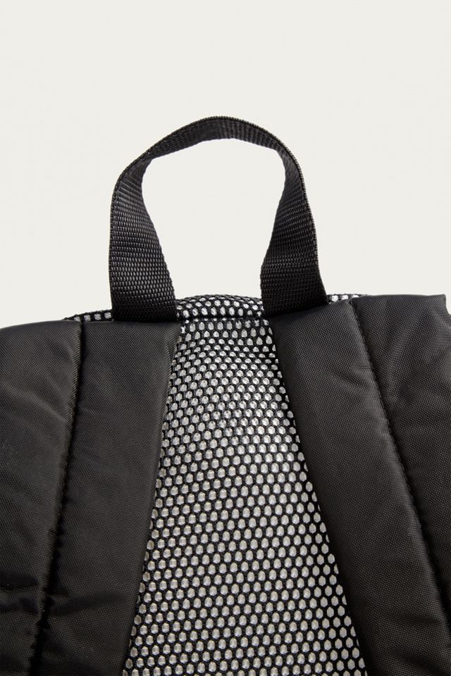 Eastpak Padded Pak'R Black Mesh Backpack #5