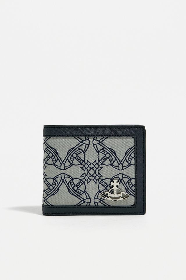 小物 Vivienne Westwood ORBMANIA MAN BILLFOLD Billfold Wallet in BLACK | Vivienne Westwood®