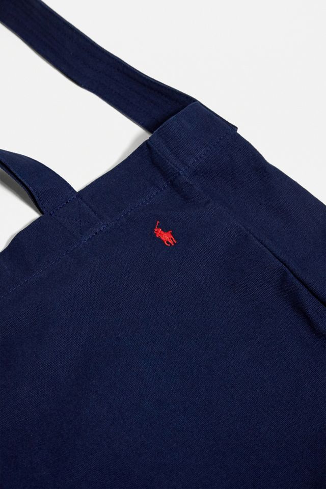 Polo Ralph Lauren Navy Canvas Tote Bag #1
