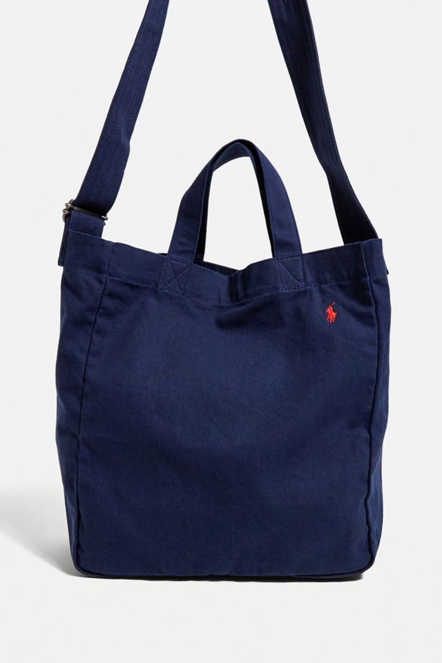 Polo Ralph Lauren Navy Canvas Tote Bag #4