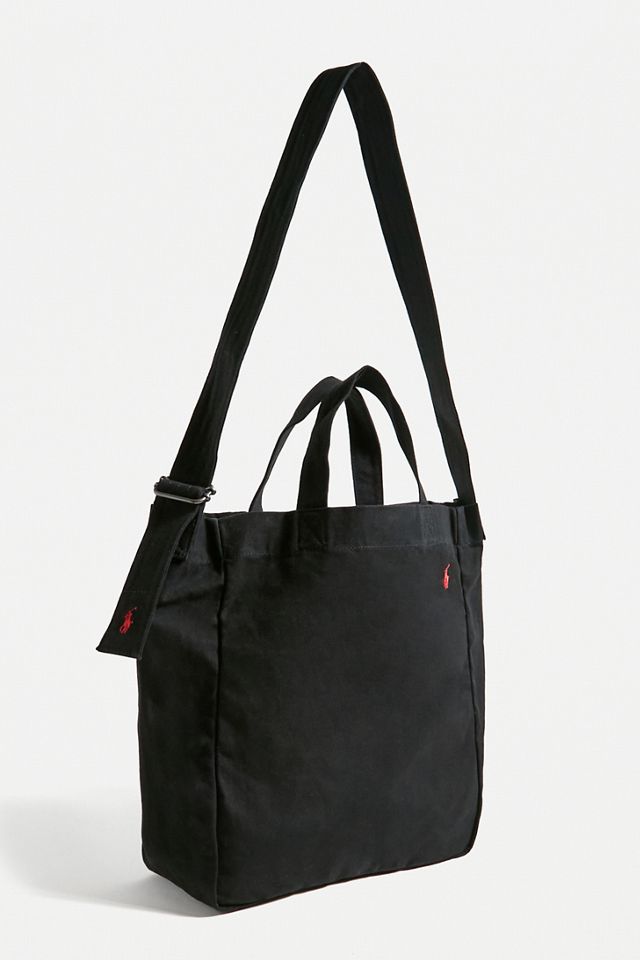 Polo Ralph Lauren Borsa a tracolla in tela nera #1