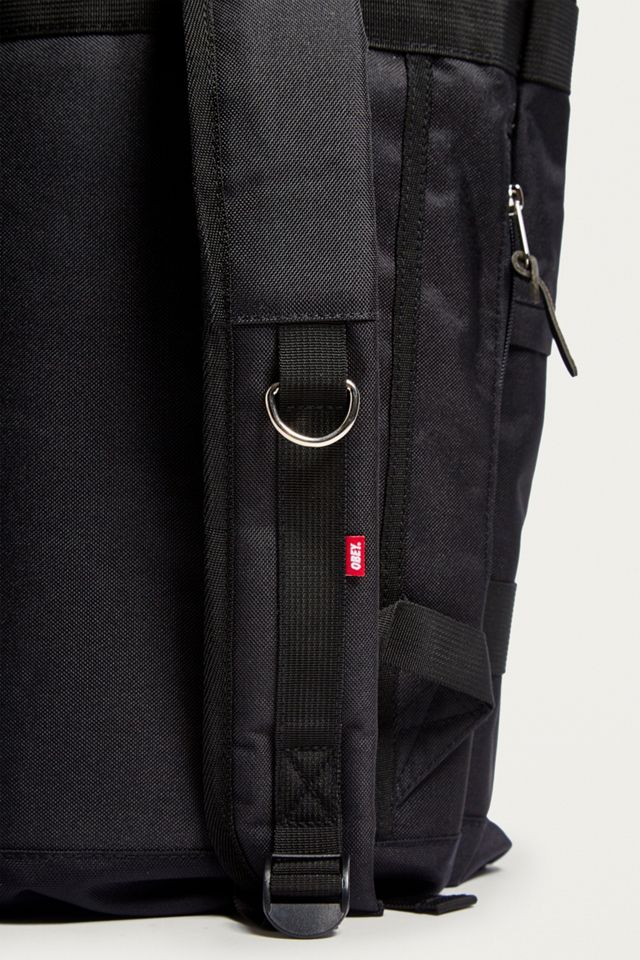 OBEY Revolt Zaino Rolltop Nero #4