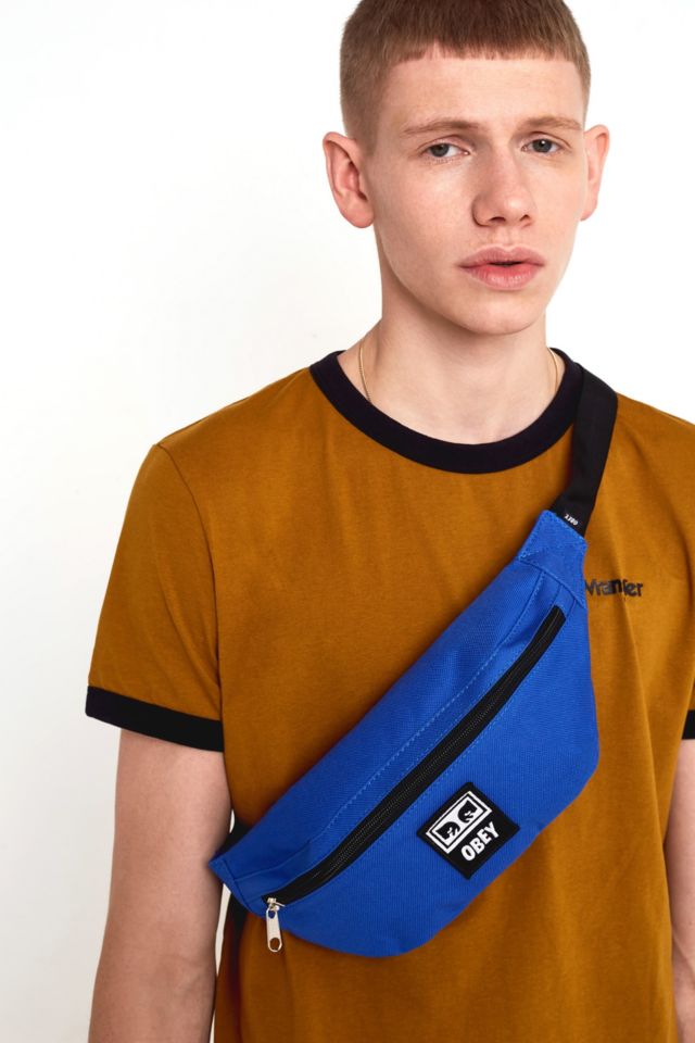 OBEY Blue Daily Bum Bag