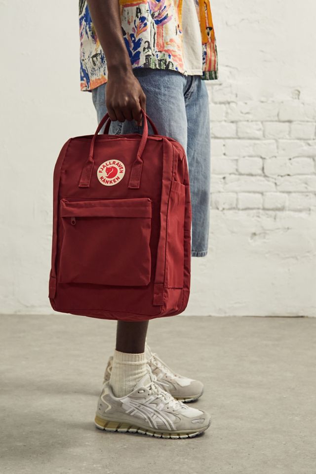 Fjallraven Kanken Oxblood 17 Laptop Backpack