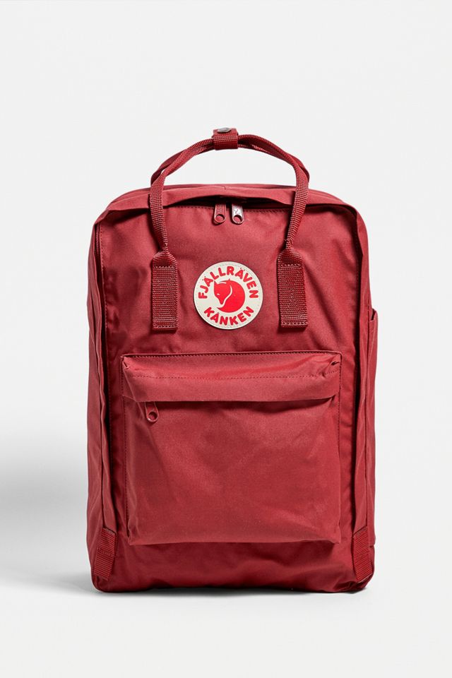Fjallraven Kanken Ox Red 17-Inch Laptop Backpack | Urban