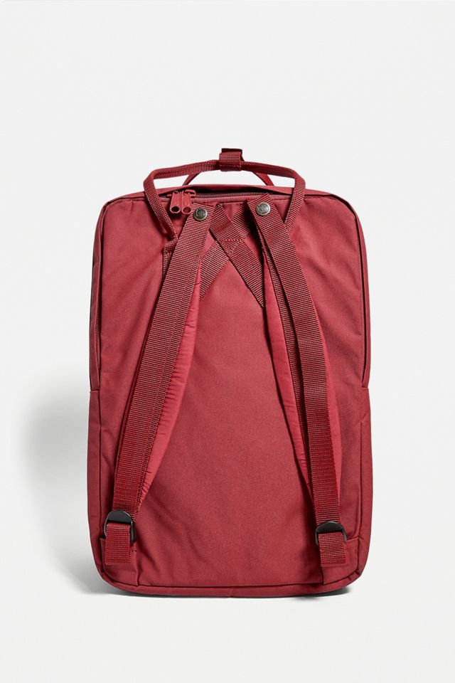 Fjallraven Kanken Ox Red 17-Inch Laptop Backpack | Urban