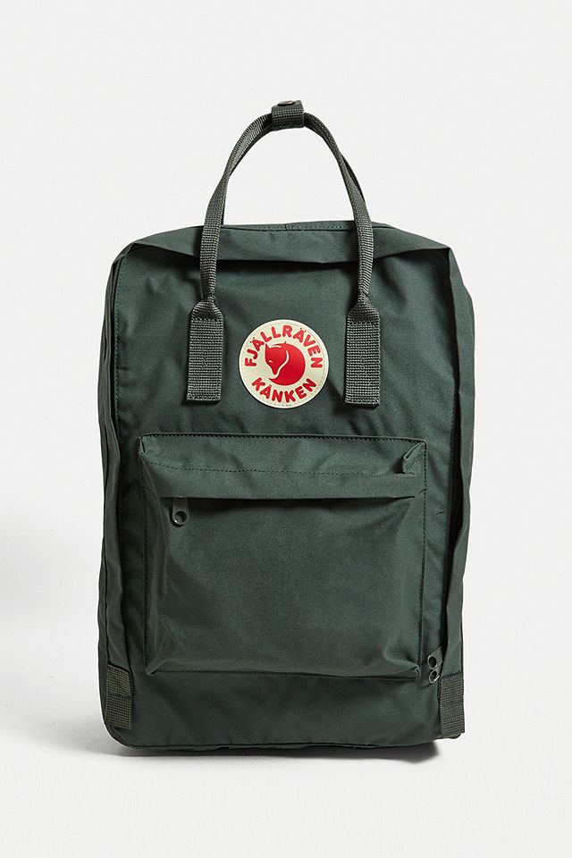urbanoutfitters.com | Fjallraven Kanken Deep Forest 17" Laptop Backpack