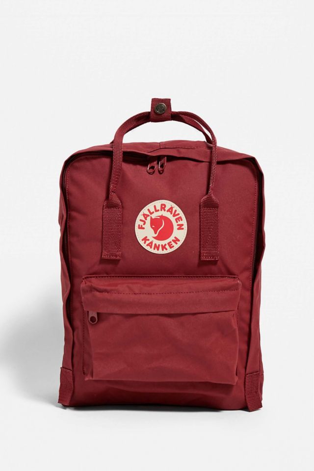 Fjallraven kanken outlet backpack red