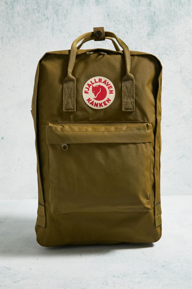 Fjallraven army green outlet backpack