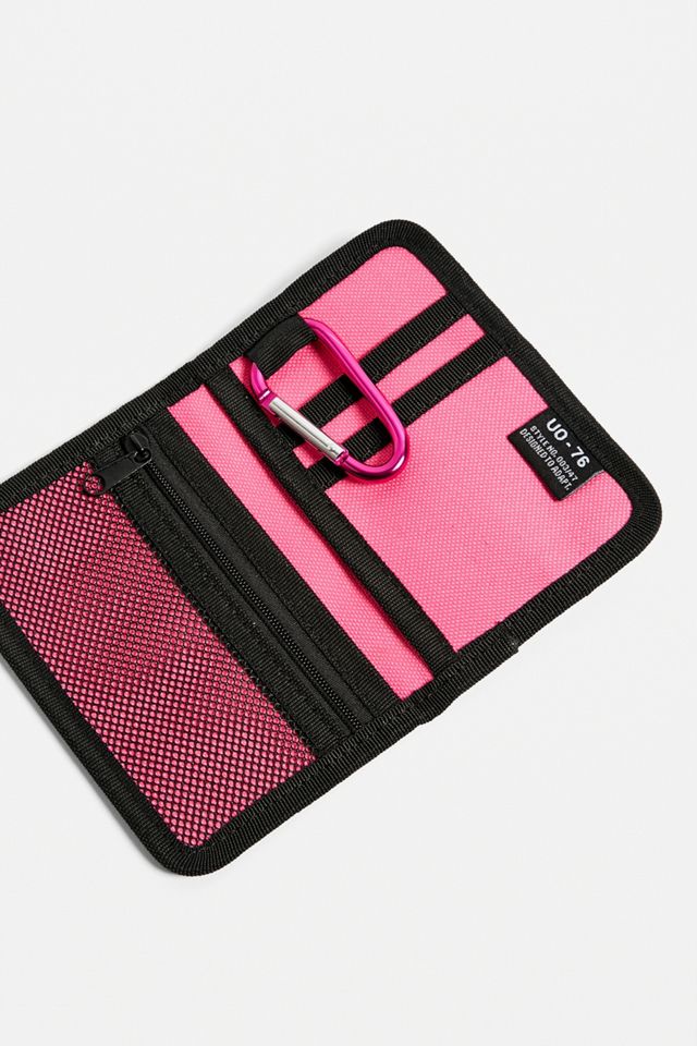 UO - Portefeuille à élastique rose #1