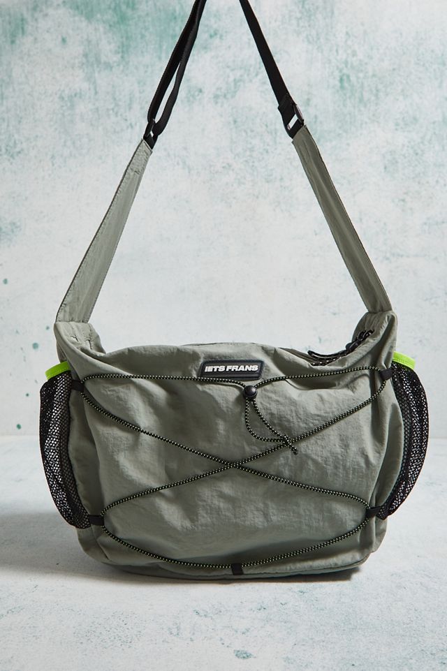 iets frans... Grey Bungee Sling Bag #1