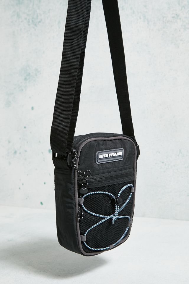 iets frans... - Sac à bandoulière avec cordon de serrage noir #1
