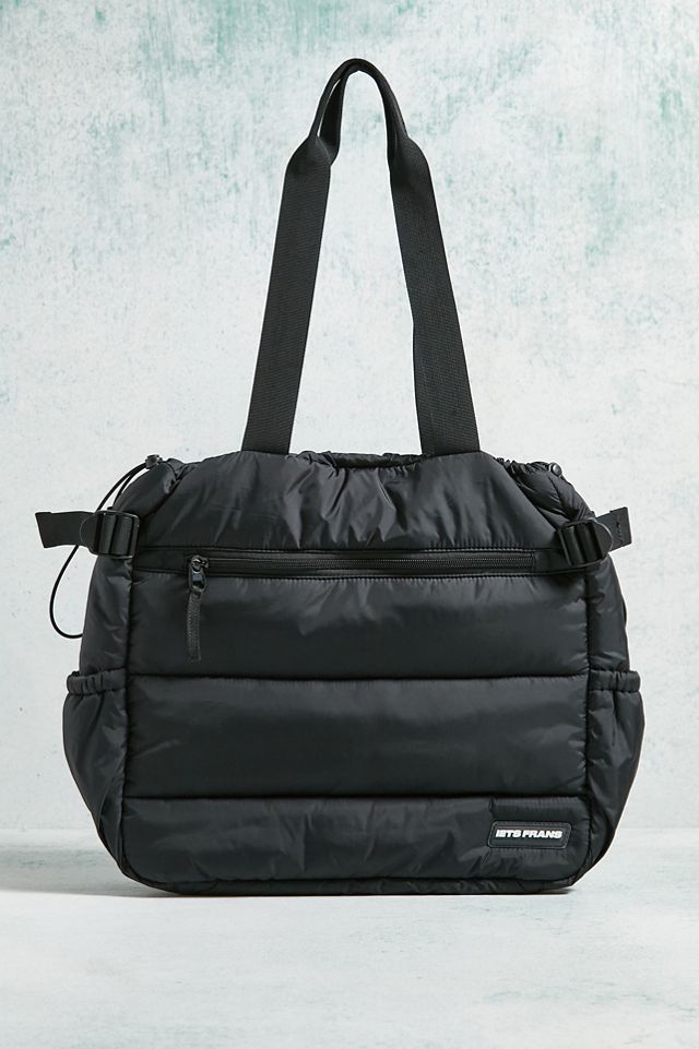 iets frans... Borsa tote Puffer nera  #1