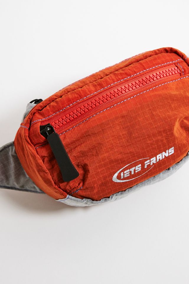 iets frans... Red Crinkle Bum Bag  #2