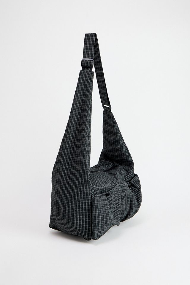 Ayker Navy Check Sling Crossbody Bag #1