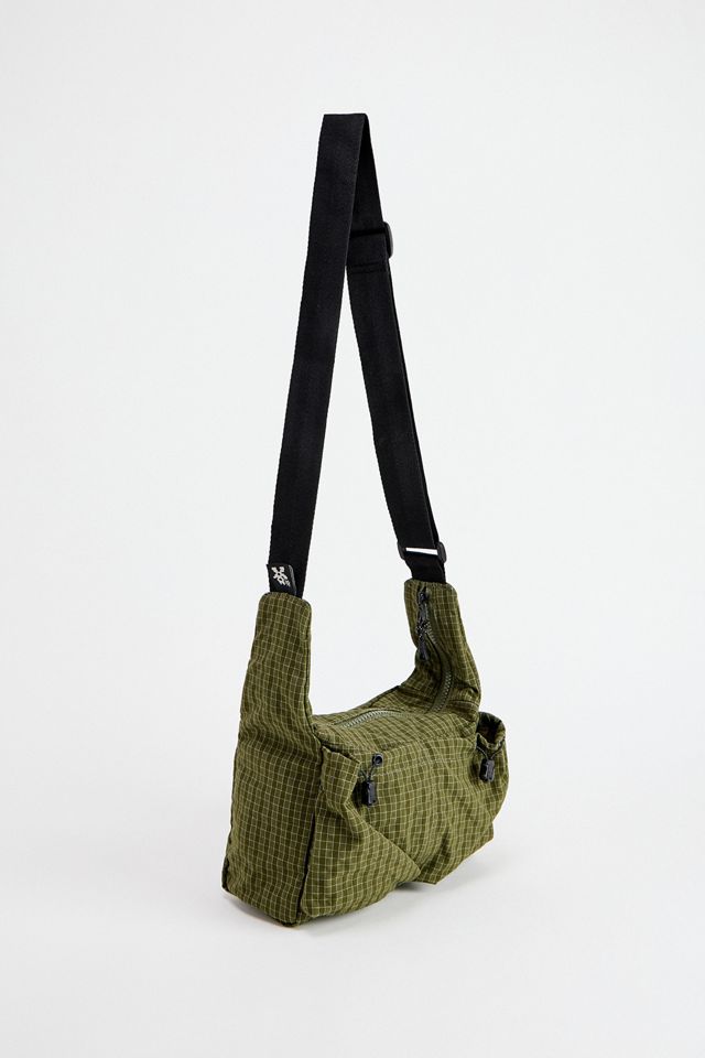 Ayker Green Check Sling Crossbody Bag #1