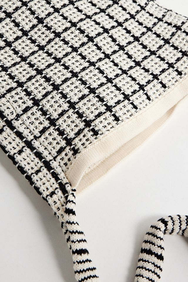 Loom Ecru Knit Sling Bag #1