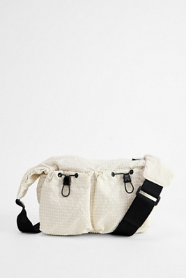 Ayker Ecru Check Sling Crossbody Bag - Ivory at Urban Outfitters