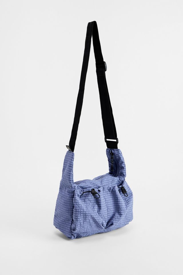 Bolso Bandolera Ayker Azul a Cuadros #1