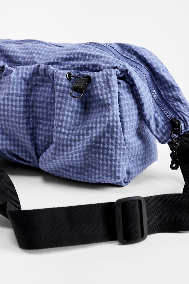 Bolso Bandolera Ayker Azul a Cuadros #2