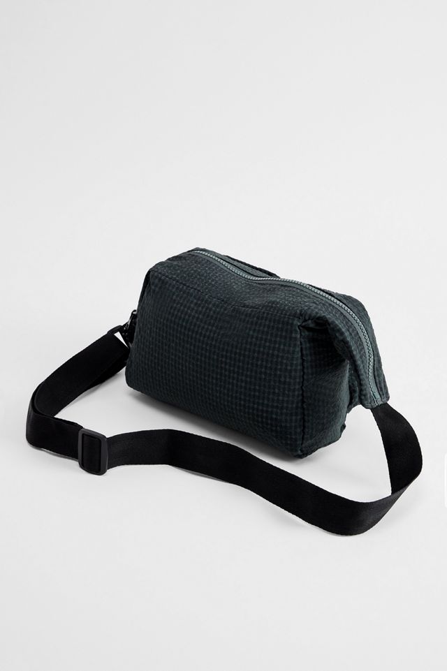 Bolso Bandolera Ayker de Cuadros en Color Verde Azulado #3