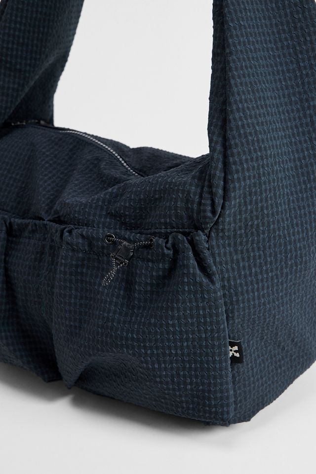 Bolsa Cruzada de Hombro Ayker a Cuadros Azul Marino #1