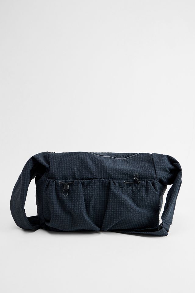 Bolsa Cruzada de Hombro Ayker a Cuadros Azul Marino #2
