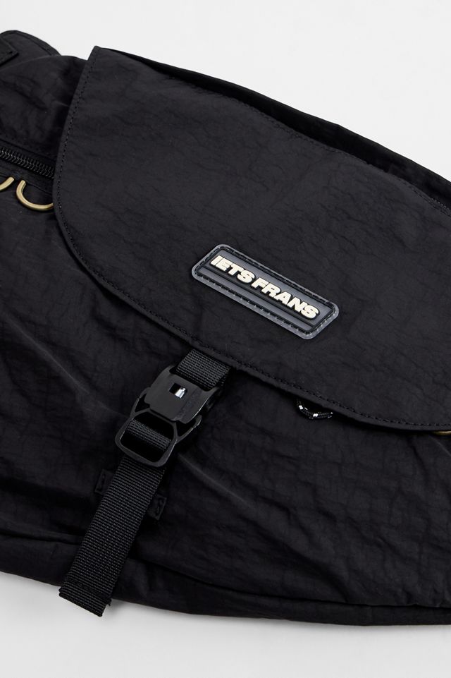 iets frans... Schwarzer Rucksack mit einem Träger #2