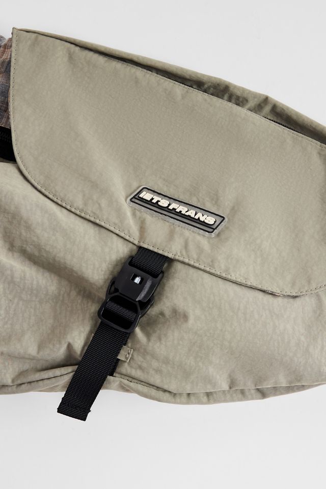iets frans... Grey Check One Strap Backpack #2