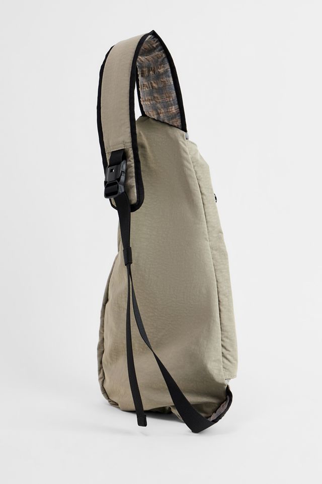 iets frans... Grey Check One Strap Backpack #3