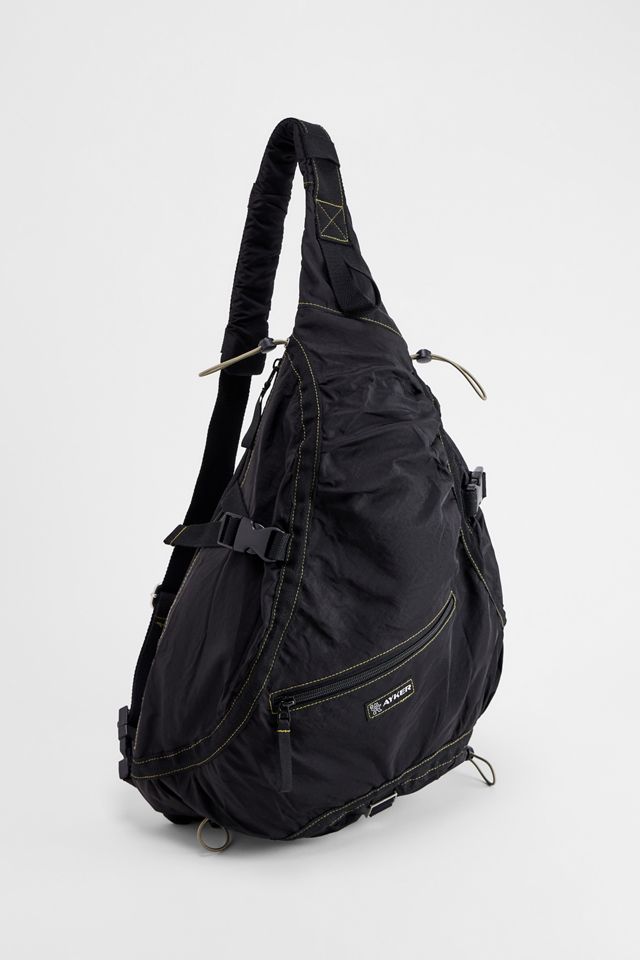 Ayker Schwarzer Ein-Träger-Rucksack #1