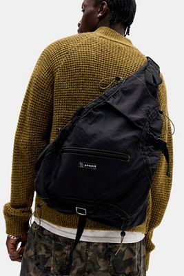 Ayker Schwarzer Ein-Träger-Rucksack