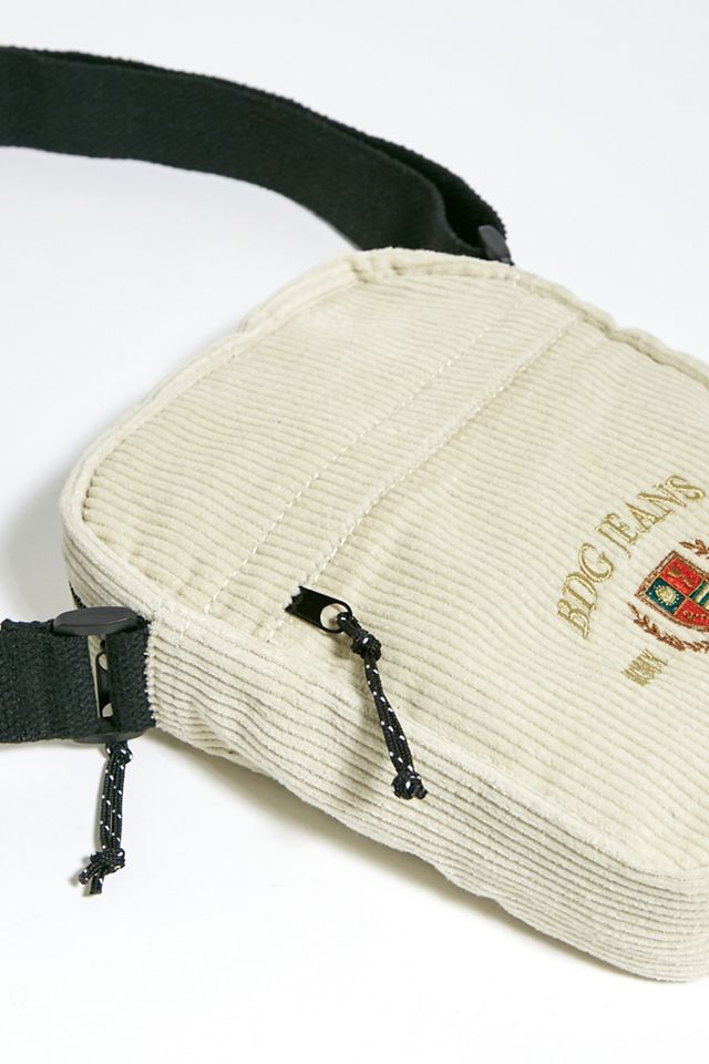 Borsa a Tracolla in Velluto a Coste Ecru BDG #4
