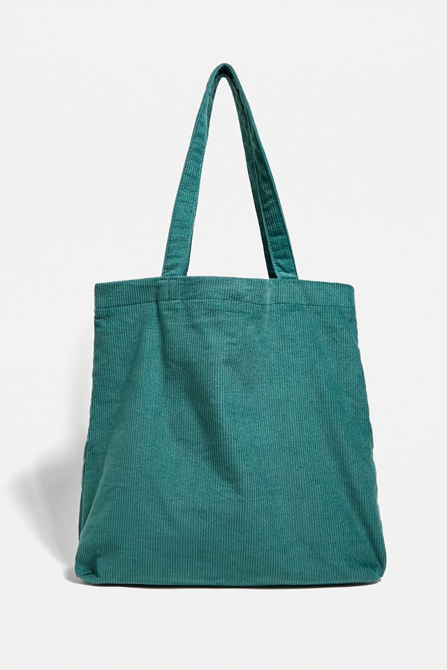 BDG Green Corduroy Tote Bag #2