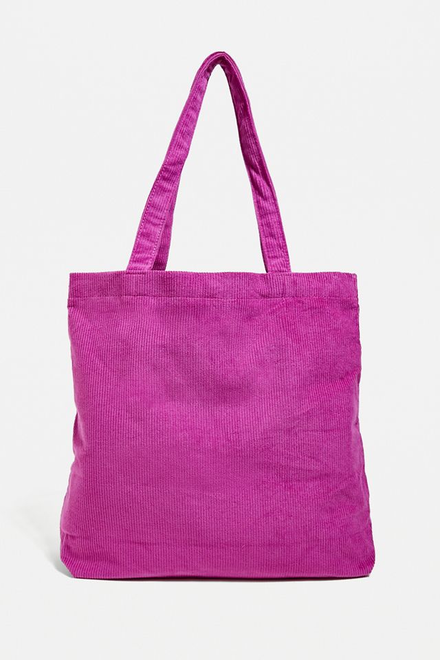 Maanesten - Magic Corduroy Totebag Purple Theatre Magic - 4102