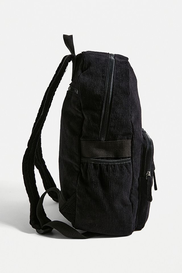 BDG Black Corduroy Backpack